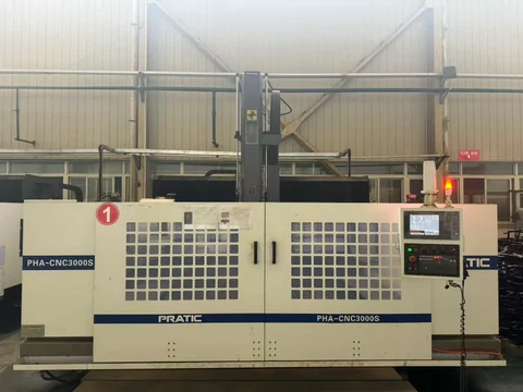 Machine front view