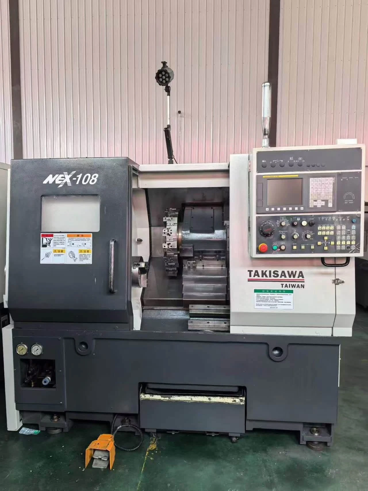 TAKISAWA NEX-108 — Machine front view