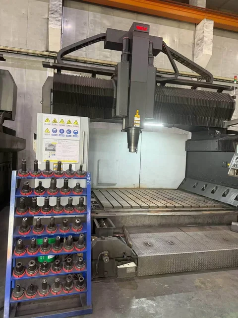 WELE open machining area