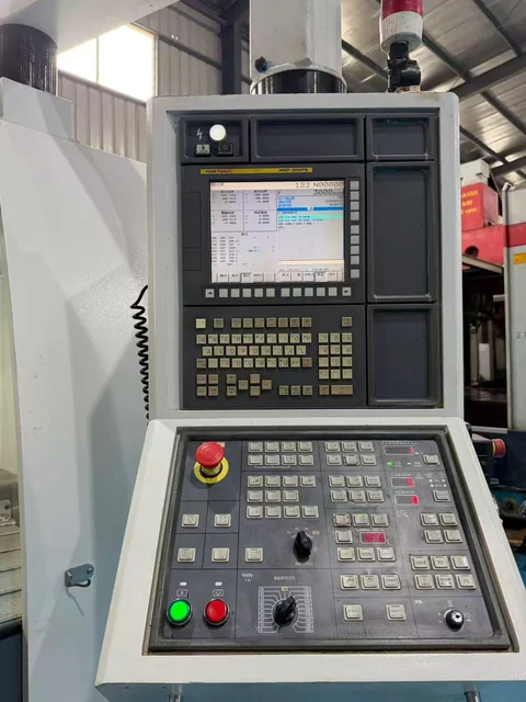YCM FANUC control panel
